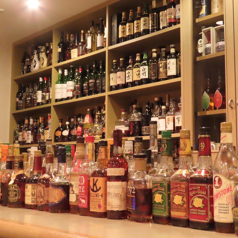 Bourbon, scotch, plum wine... A bar boasting one of the best selections in Asahikawa "Bourbon Bar"