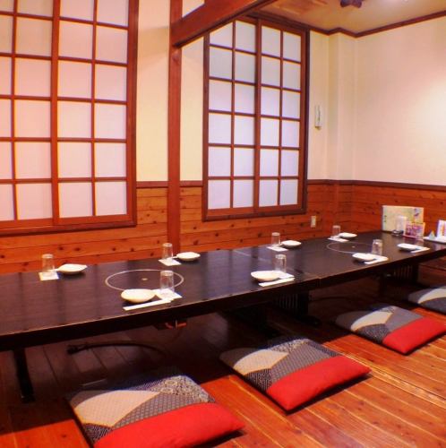 4 people ~ OK! Private room and tatami room