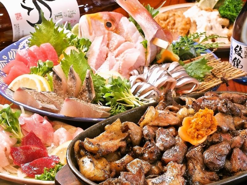 大人気！【鳥の里[宴会]コース】4850円→週末も4500円！飲み放題3時間→平日(祝前除く)は時間無制限♪