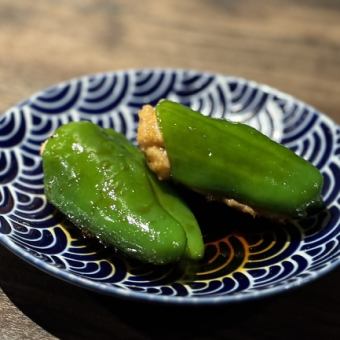 つくねピーマン