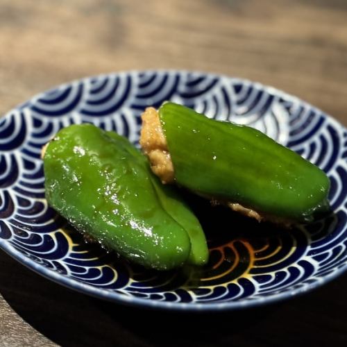 つくねピーマン