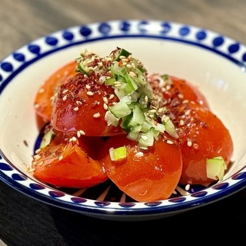 冷やしトマト 韓国風