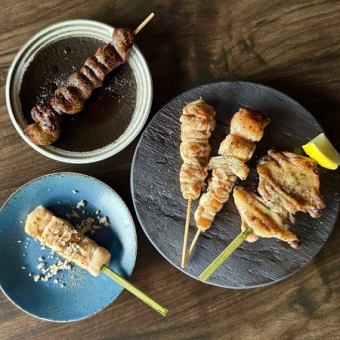 おまかせ5種焼き鳥