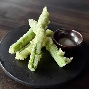 アスパラの天ぷら