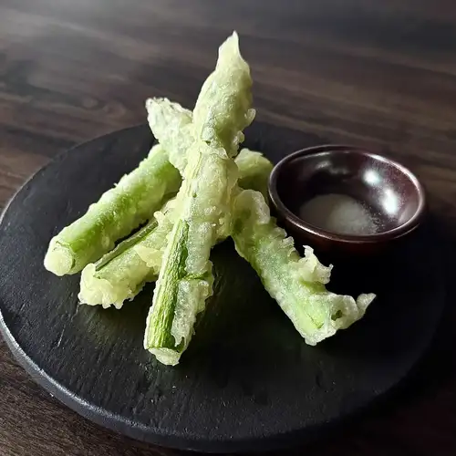 アスパラの天ぷら