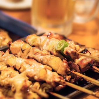 [Special price ★ Monday to Thursday only] Course with 2 hours of all-you-can-drink! Yakitori/gyoza/fried chicken...all 8 dishes 3500 → 2500 yen