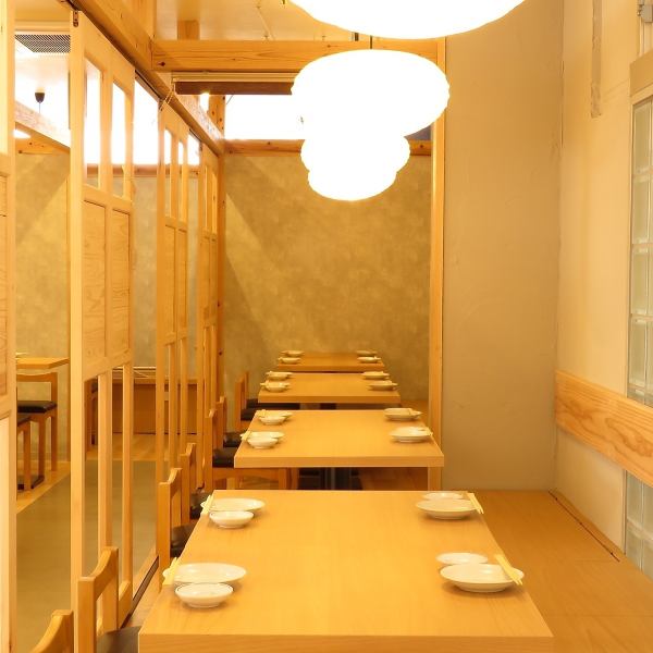 [Large, medium and small sunken kotatsu seats] All seats are private rooms for friends, girls' nights, moms' nights, dates, etc.! We offer low-priced all-you-can-eat in Tenjin! All three levels of all-you-can-eat and drink are our proud all-you-can-eat and drink courses ◎ Even better value on weekdays ◎ We offer a satisfying lineup of izakaya dishes such as yakitori, as well as the popular meat sushi and yukhoe!