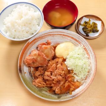 旨塩からあげ定食