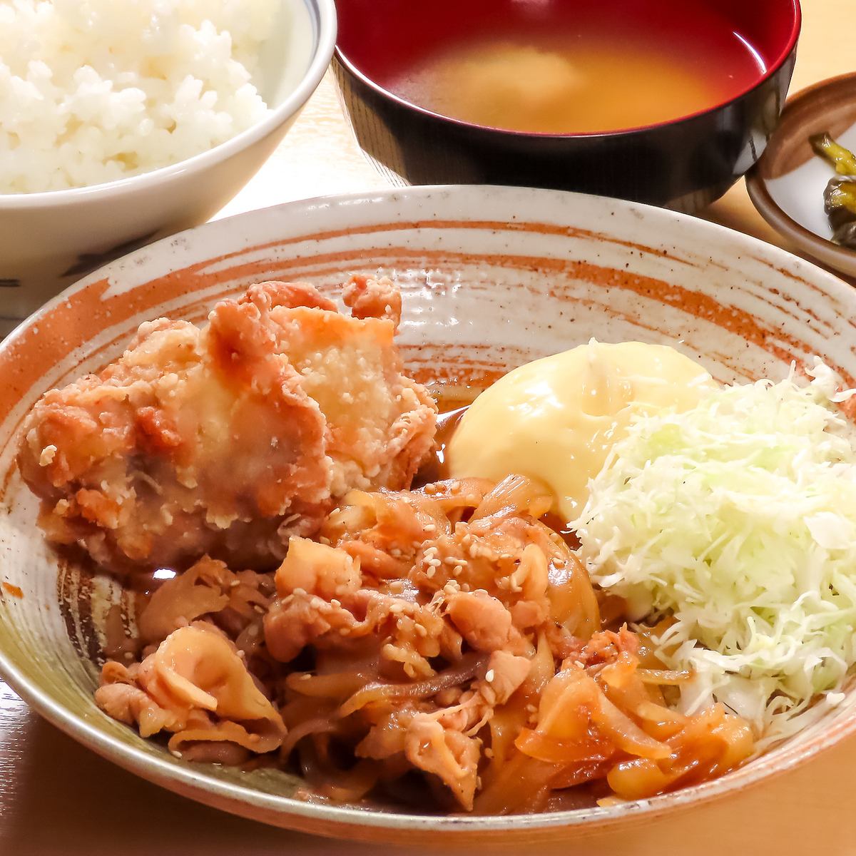 種類豊富な定食をご用意♪