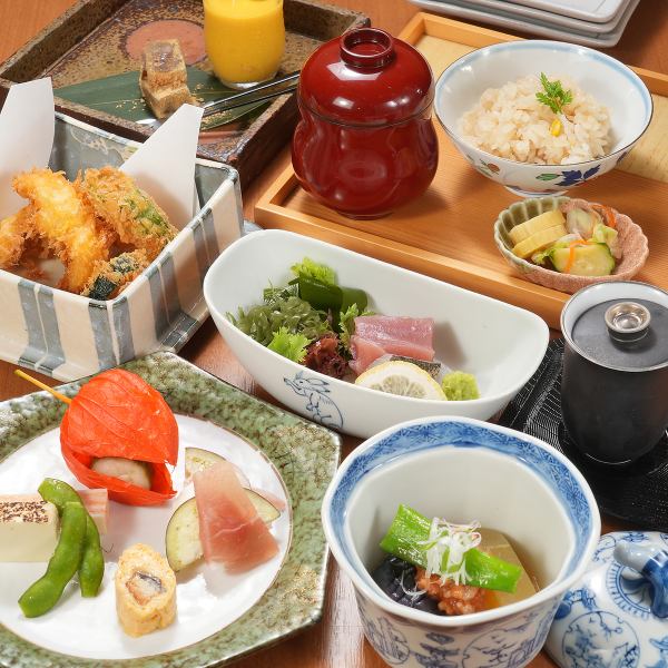 お昼のランチコース