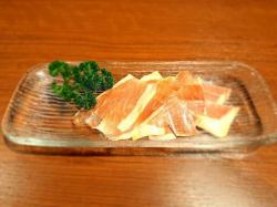 Raw ham (Jamon Serrano)