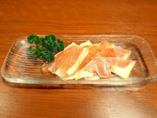 Raw ham (Jamon Serrano)