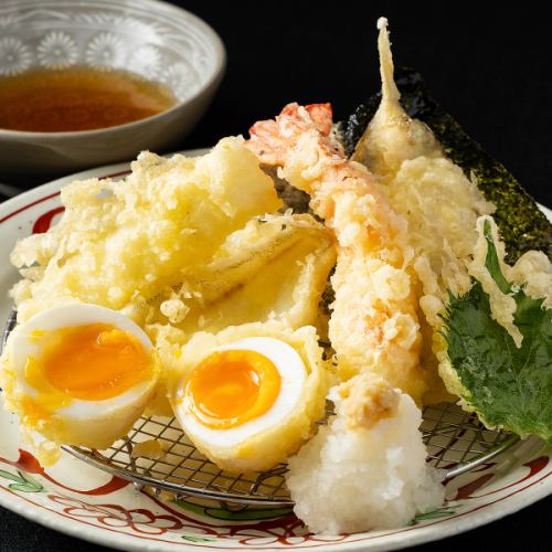 Assorted tempura