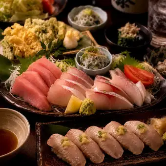おススメ！『特別限定コース』￥7,000円⇒￥6,000円　3ｈ飲み放題付 9品