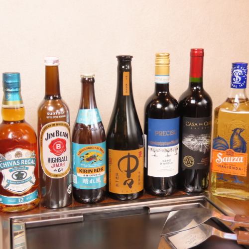 多彩なドリンクで乾杯◎