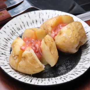 塩辛じゃがバター