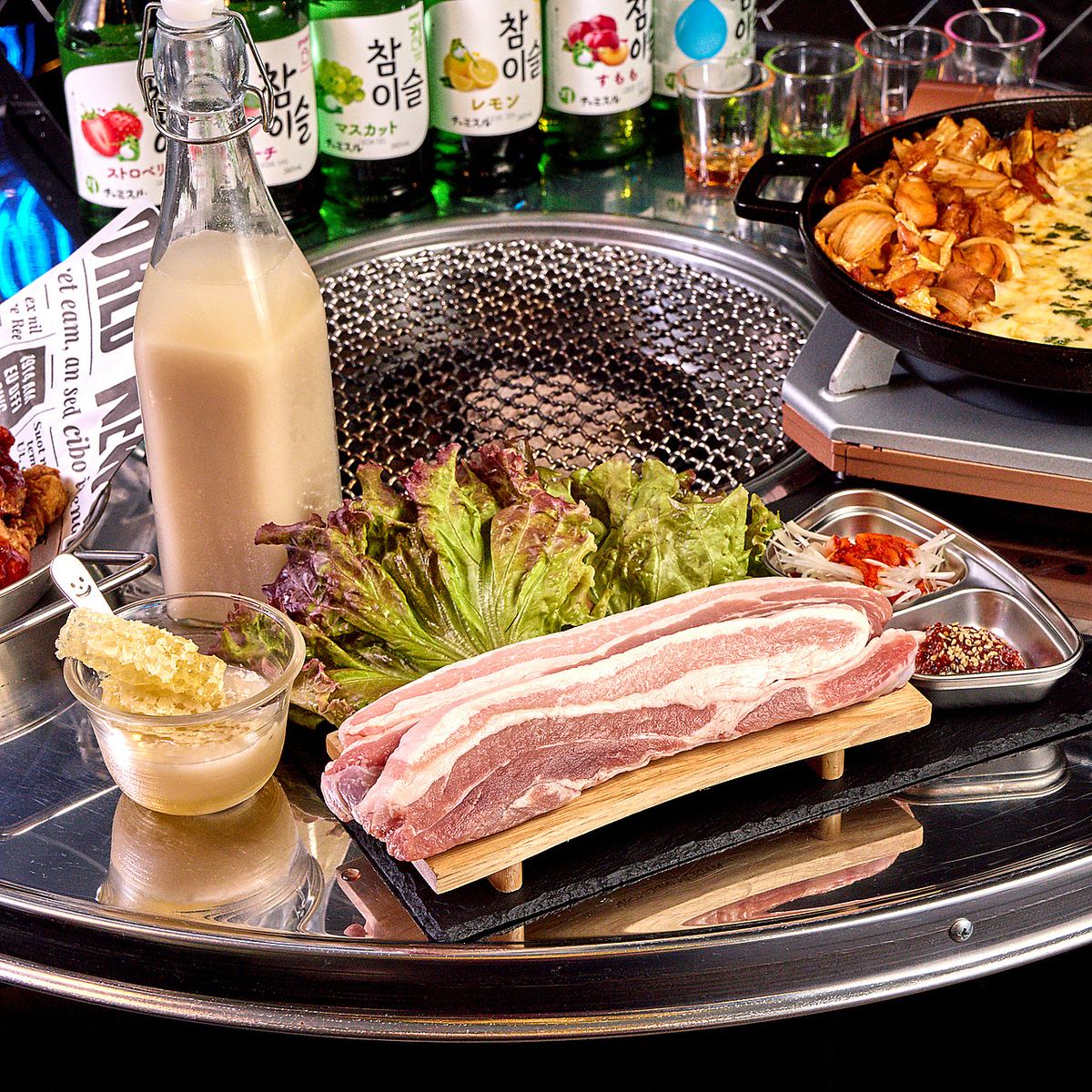 こだわりの韓国料理が楽しめます！