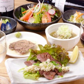 ≪Recommended for those who want to eat beef tongue at a reasonable price! Food only [3500 yen] course≫