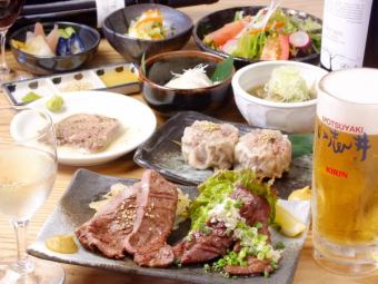 ≪Most recommended for banquet needs!! Reasonable and satisfying food only [4,000 yen] course≫