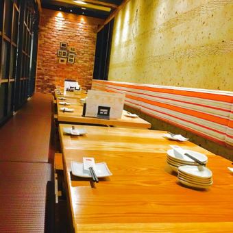 Up to 45 people can be reserved! The counter, tatami room, and table can be used together.Please feel free to contact us!