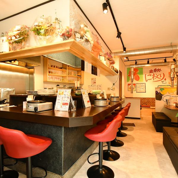 We have 7 counter seats where you can relax.Please spend a relaxing time in the store where you can feel a calm atmosphere ♪ One person is also welcome ◎