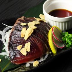 藁焼き 鰹のタタキ