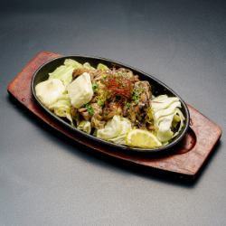 地鶏の豪快焼き～黒胡椒＆バター～