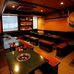 Space suitable for banquet with welcome drinking party name ♪