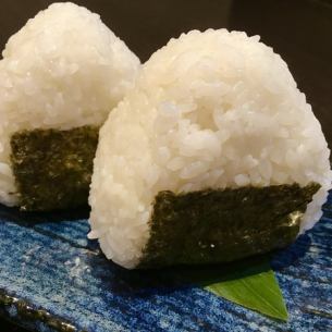 Rice balls (mentaiko, plum, grilled rice balls)