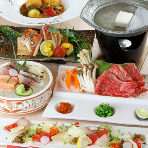 8 dishes + all-you-can-drink included 6,000 yen (included)