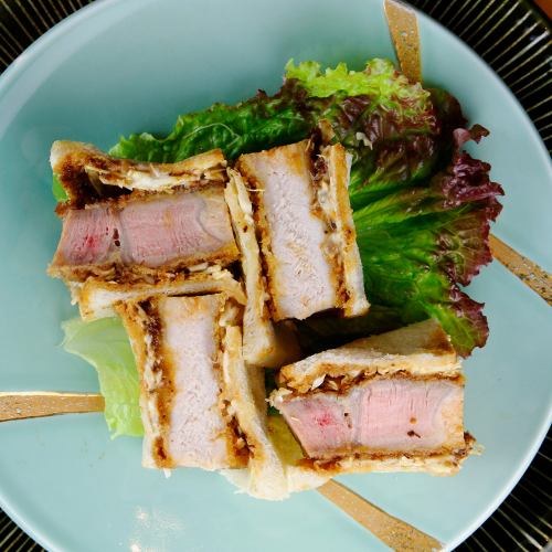 Fire book pork loin cutlet sandwich