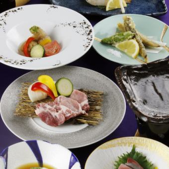 6月ぼたん豪華会席】★全8品★＋110飲み放題込