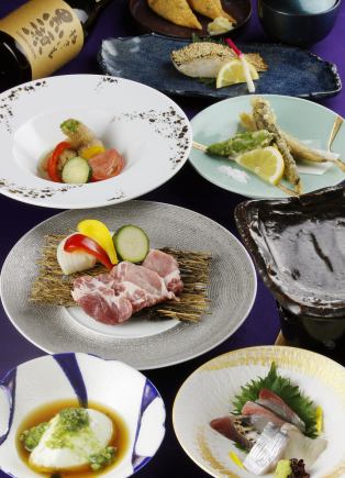 【八月牡丹豪華懷石料理】★共8道菜★+110份無限暢飲