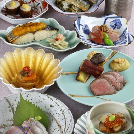 ◇March Peony Kaiseki Course◇ [8 dishes total] + 110 minutes of all-you-can-drink ⇒ 7,500 yen (tax included)