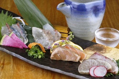 藁焼き4種盛り合わせ