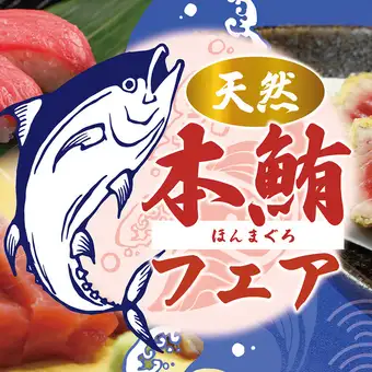 ◇All-you-can-eat natural bluefin tuna kaiseki course◇ [8 dishes total] 110 minutes all-you-can-drink included ⇒ 9000 yen (tax included)
