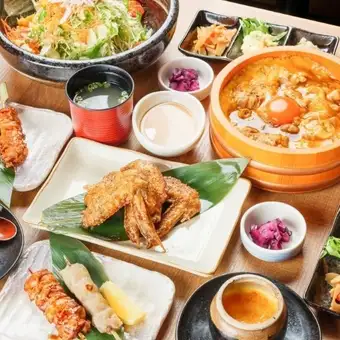 鳥開料理堪能コース