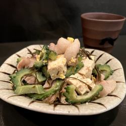 出汁と素材のゴーヤーチャンプルー