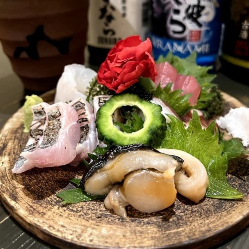 地魚の盛り合わせ