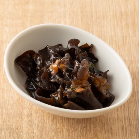 木耳の梅ナムル