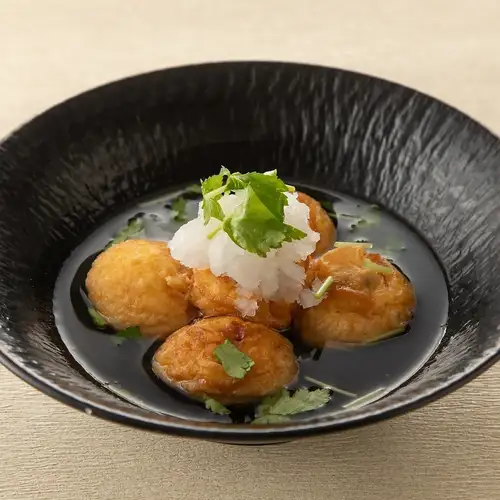 Deep-fried Akashi-yaki