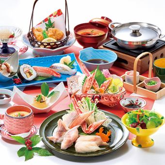 [2024.11.1~2025.1.31 Crab and Fugu Fair] "Special Crab and Fugu Small Hot Pot Set"