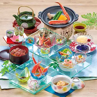 7/1～8/31【うなぎ祭】鰻とかにのクリスタル御膳