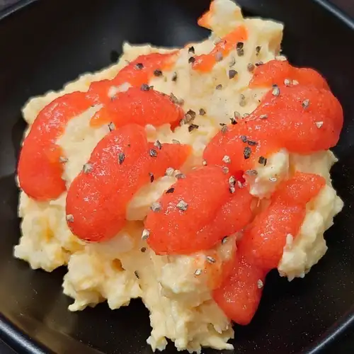 胜尾特制土豆沙拉配明太子酱