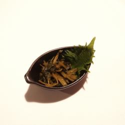 잎 와사비 절임