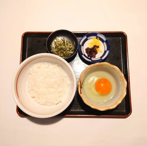 赤玉子かけごはん