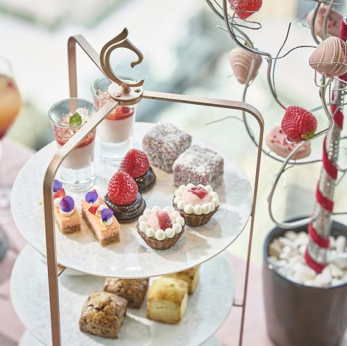 ストロベリー&チョコレート アフタヌーンティー