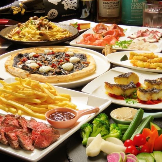 中規模～貸切のご利用も大歓迎♪コースも4500円から各種ご用意しています！