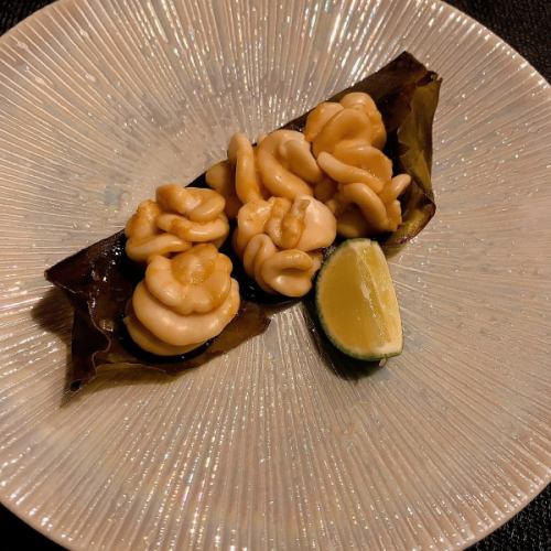 北海道産真鱈白子の松前焼き