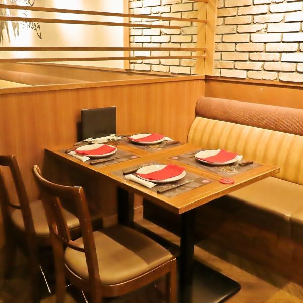 ◆カップル様・デート利用・記念日利用、お客様ごとの席間隔や、来店状況でご案内テーブルを配慮いたします◆博多駅周辺でおしゃれなビアレストラン《ALEGRIA  Hakata(アレグリア博多)》3名様以上や5~6名様の中規模利用、団体様の歓迎会も大歓迎♪各種企業パーティーやウエディングの二次会にもお店を貸切ご相談も◎